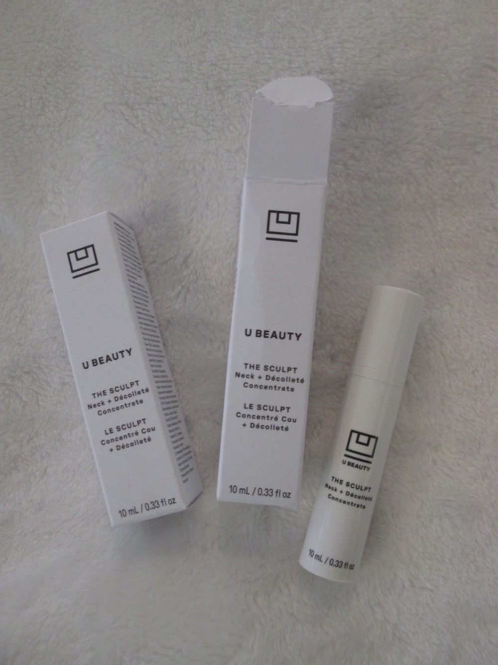 U Beauty the sculpt neck + décolleté concentrate - NEW